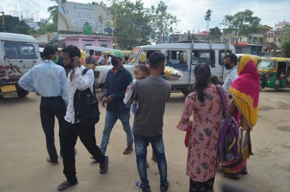 'No Govt is existing in Tripura' : Opposition said over 2 days long Bus Strike 